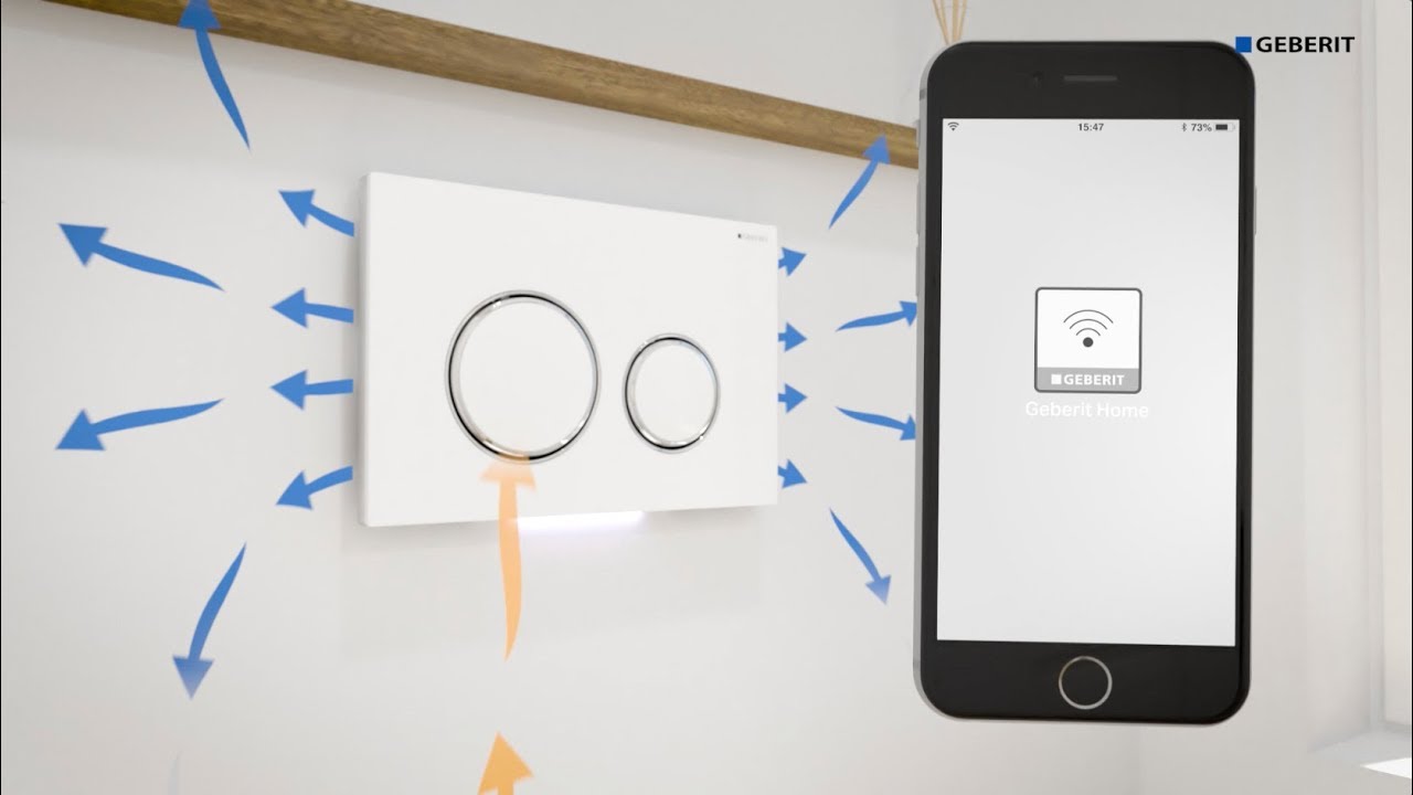 Geberit DuoFresh Module enduser app - Functionality