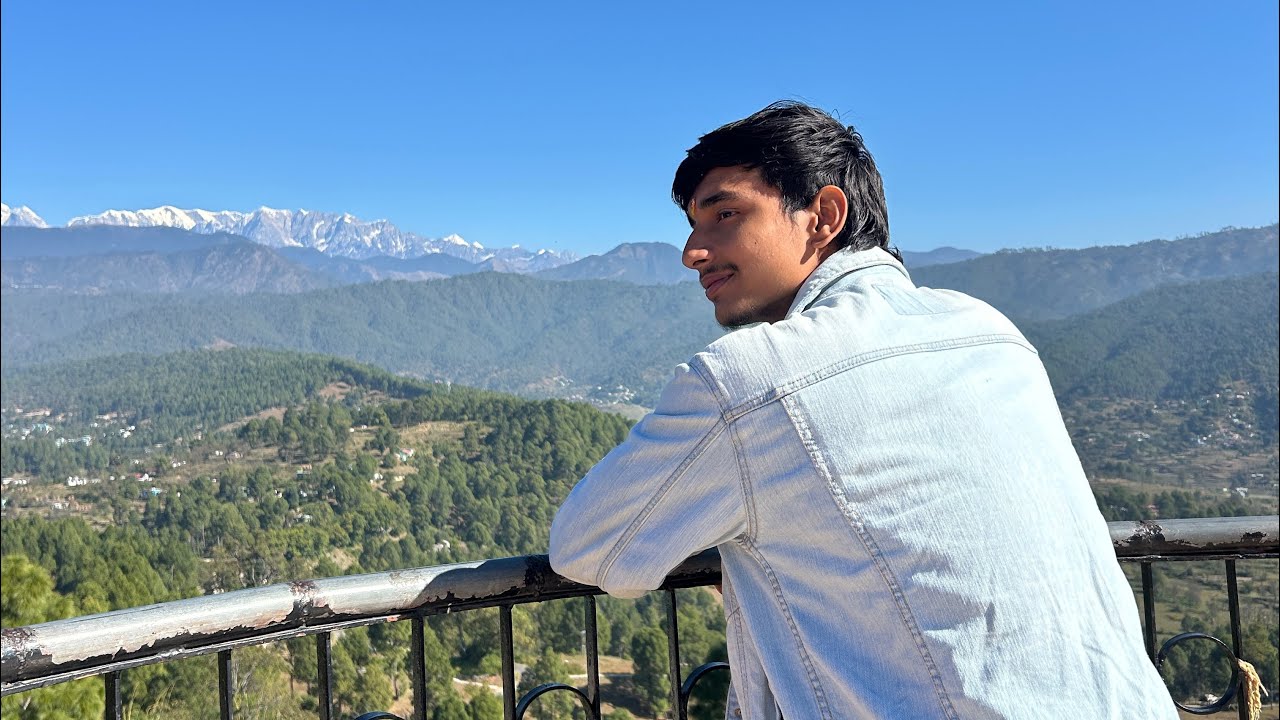 Uttarakhand best view ⛰️ | ham gye kot mandir 🛕| bageshwar #mayannkvlogs 