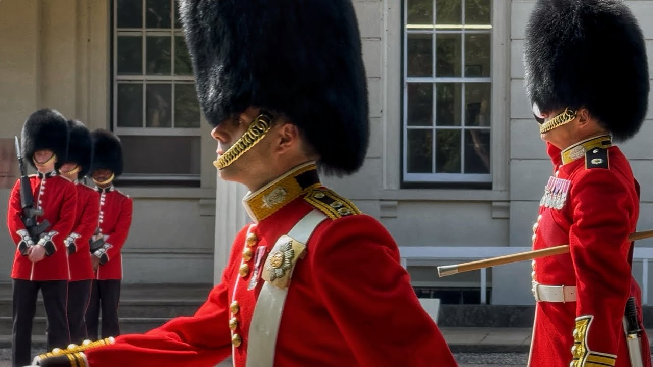 A Special Inspection Before Changing The Guard | Wellington Barracks - London 🇬🇧