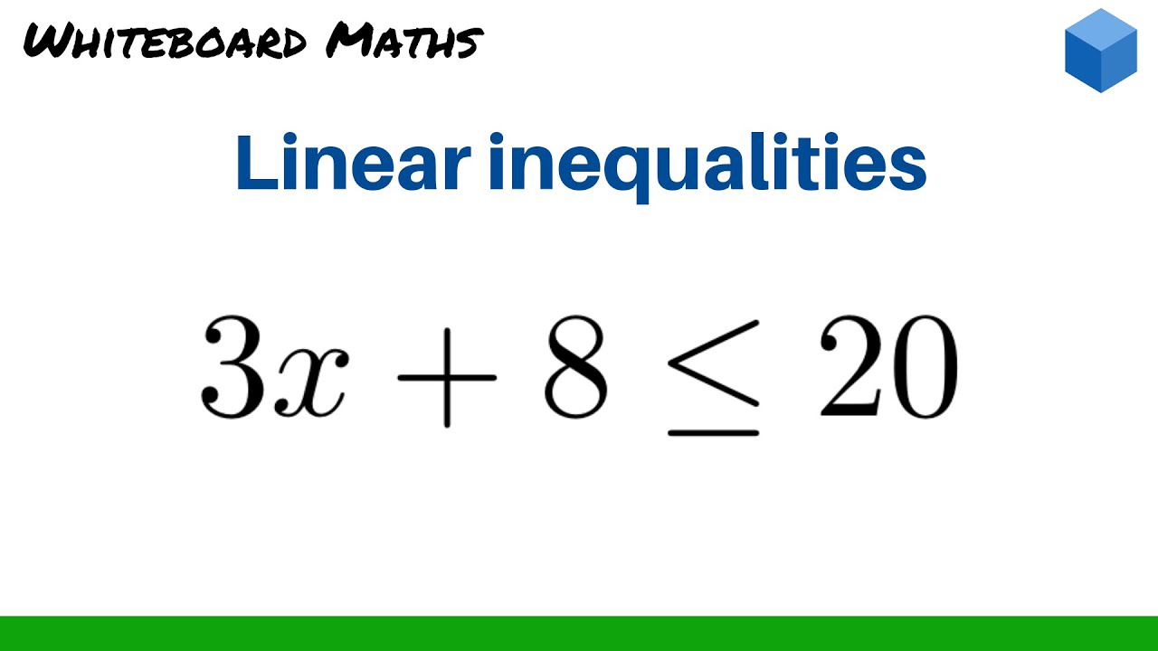 Solving linear inequalities