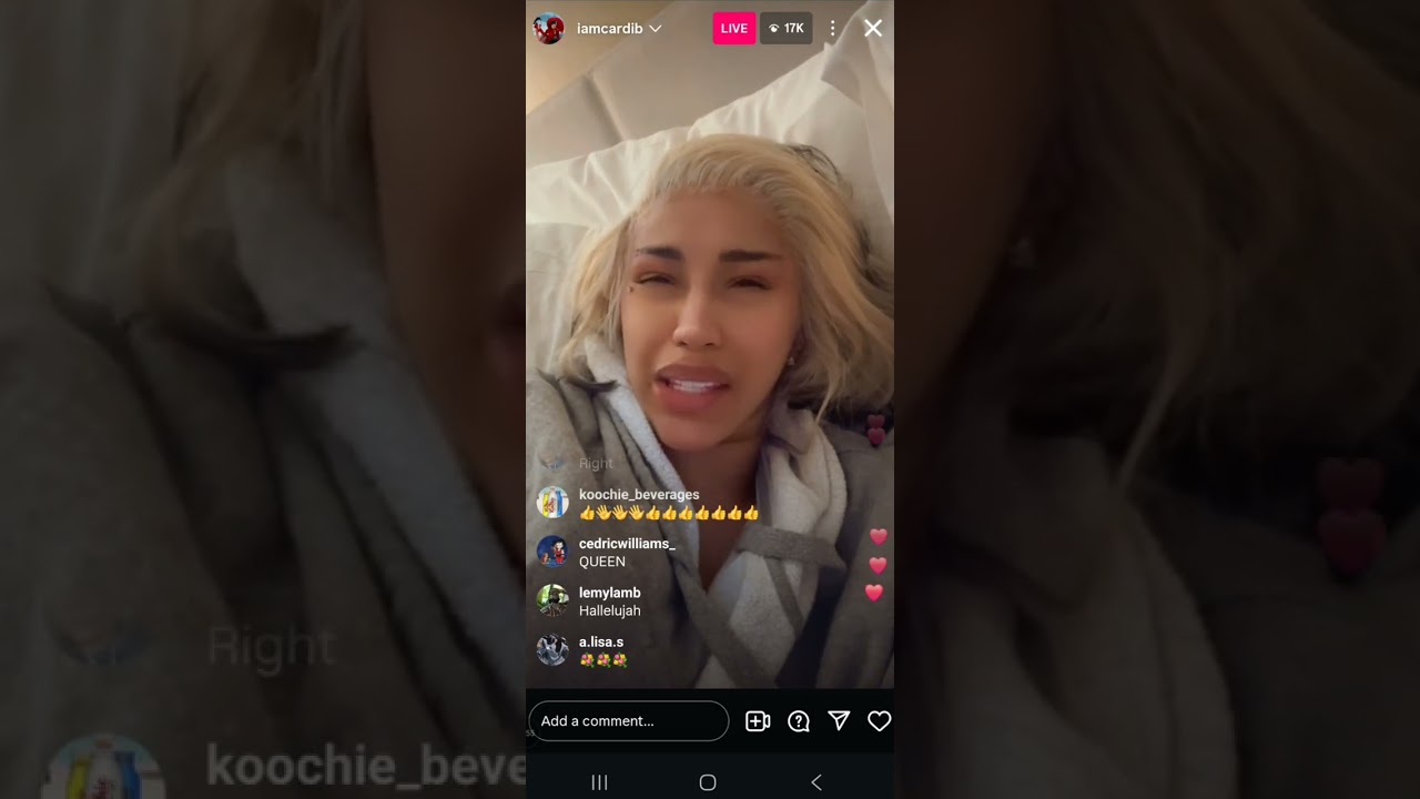 Cardi live | being depressed | Emotional & Motivational talk with Bardi gang... get up & get to it!
