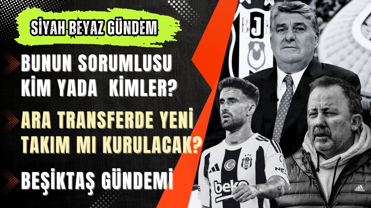 🚨 Beşiktaş G&uuml;ndemi CANLI | Sergen Yal&ccedil;ın&rsquo;ın A&ccedil;ıklamaları Olay Oldu! T&uuml;rk Futbolunda Bahis SKANDALI!