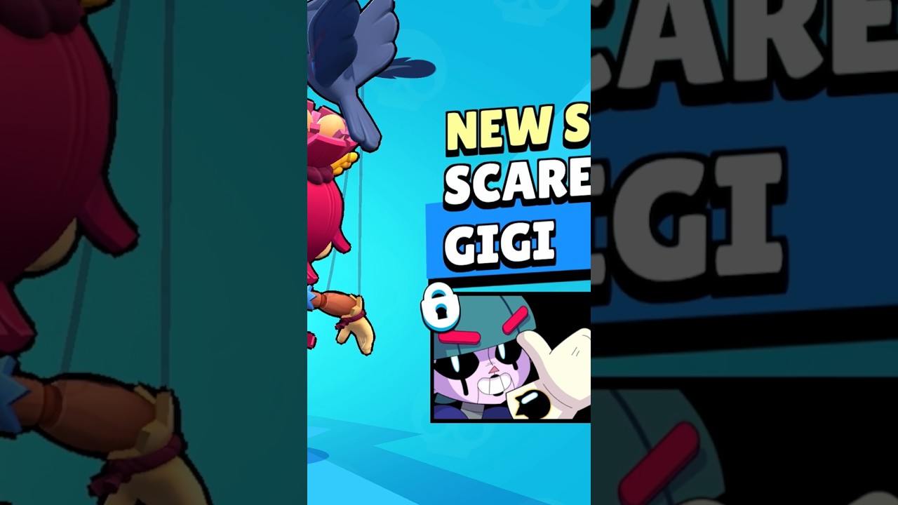 Brawl Stars - Scarecrow Gigi skin! 
