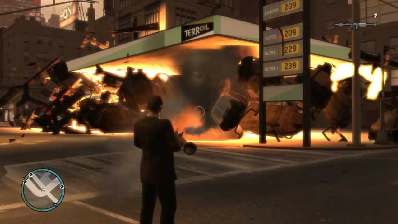 GTA 4 Explosiones y bombas atómicas loquendo HD parte 2
