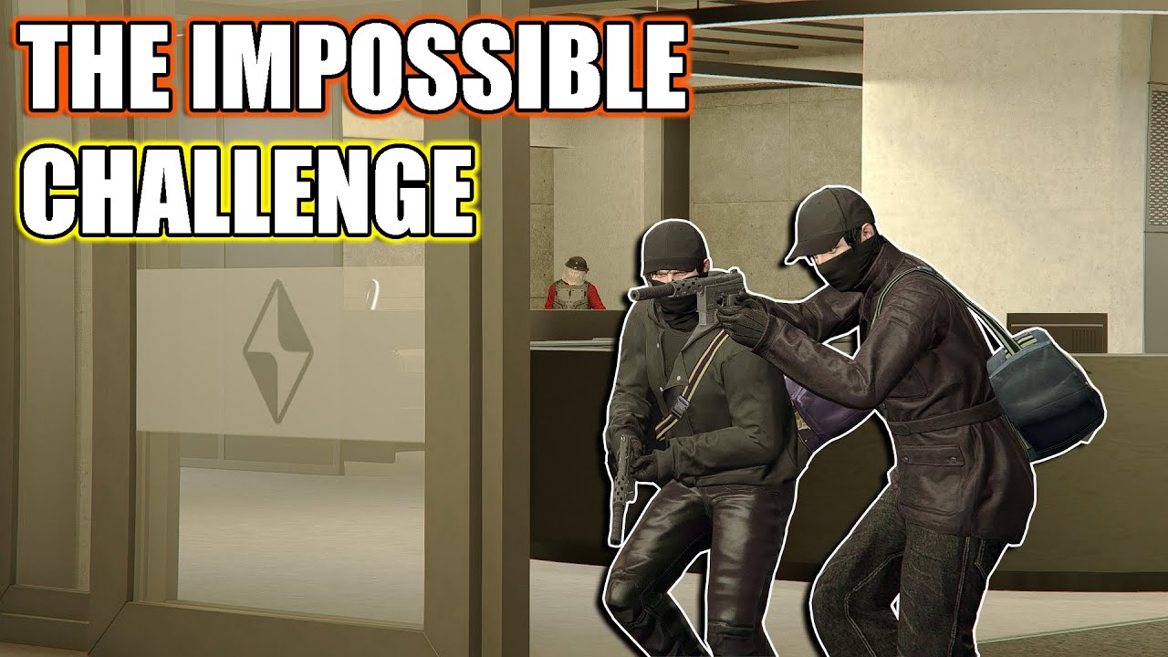 The Hardest Challenge, Kinda | GTA Online The Diamond Casino Heist Silent And Sneaky