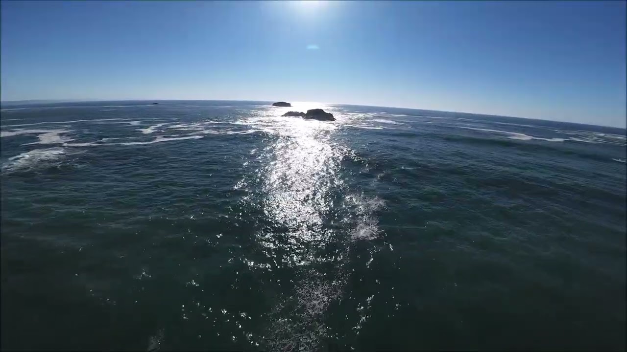 Seafoam and Big waves