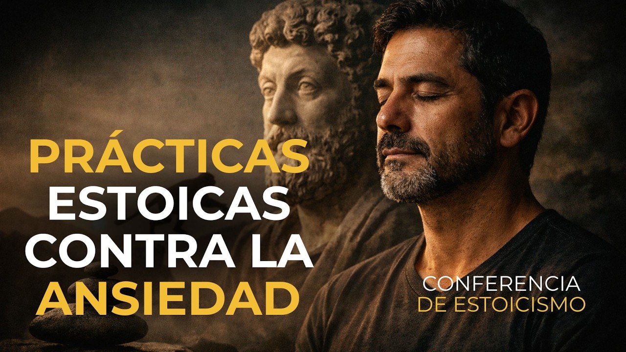 ¿ANSIEDAD CONSTANTE? ¡MIRA ESTE VIDEO! Filosofía Del Estoicismo. Conferencia De Estoicismo