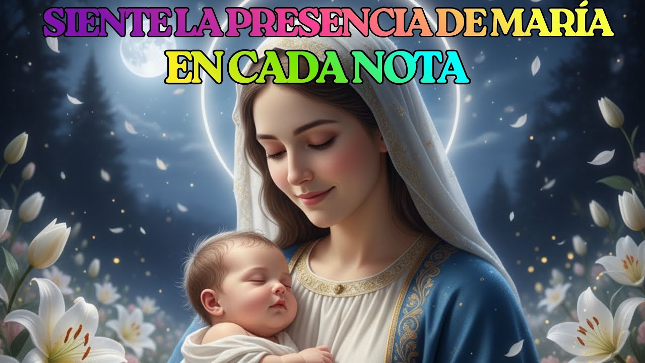 ✨ SIENTE LA PRESENCIA DE MARÍA 💫 EN CADA NOTA DE ESTA MÚSICA