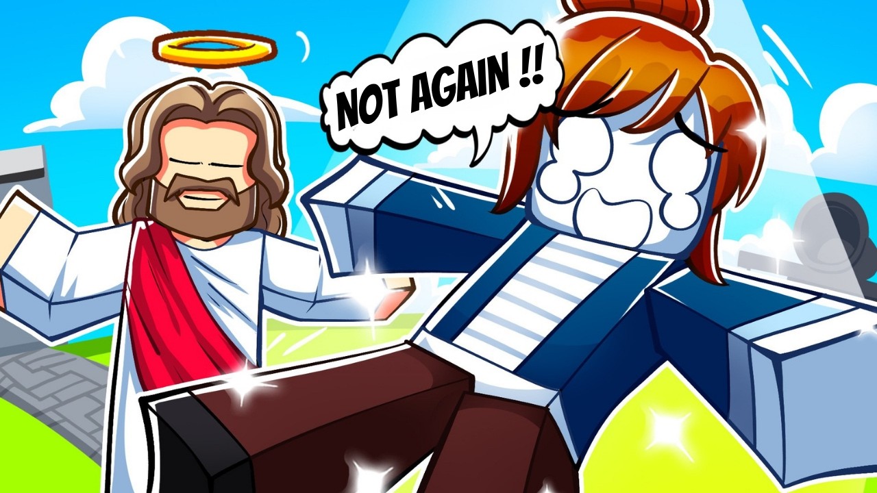 ТРОЛЛИНГ В РОЛИ ИИСУСА С АДМИНИСТРАТОРОМ В ГОЛОСОВОМ ЧАТЕ ROBLOX