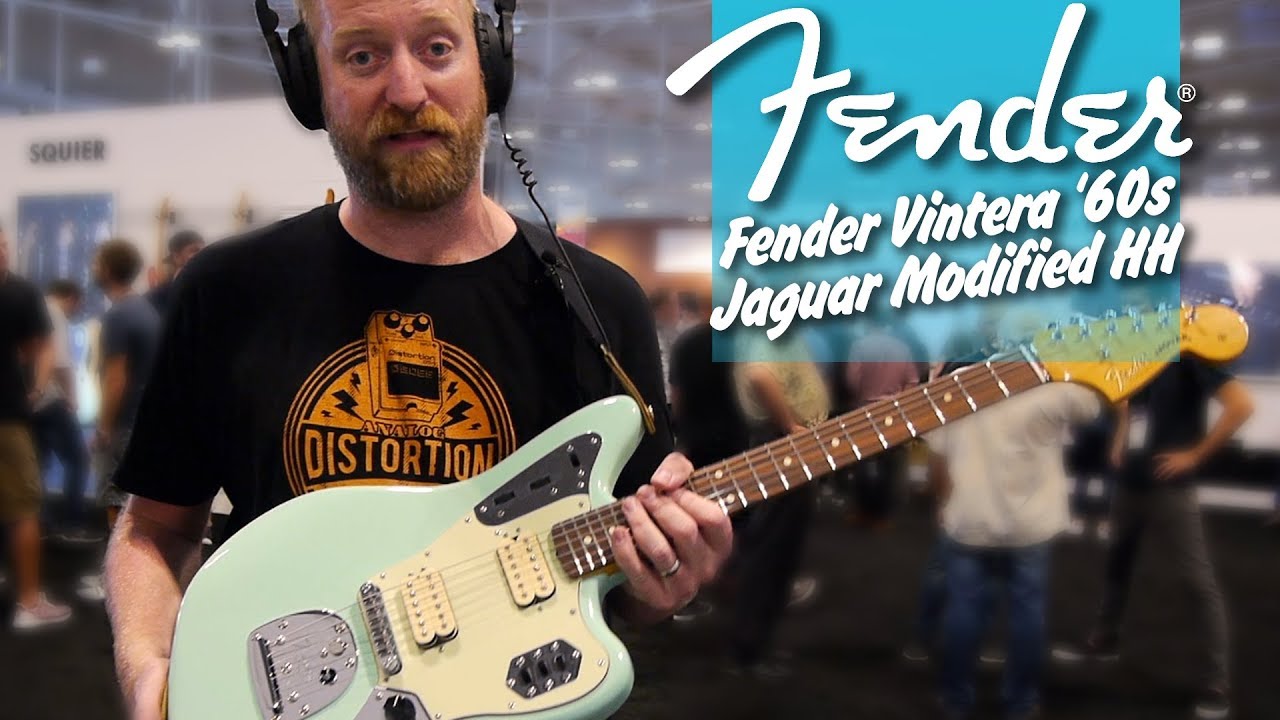 Fender Vintera '60s Jaguar Modified HH - the 'Not Vintage