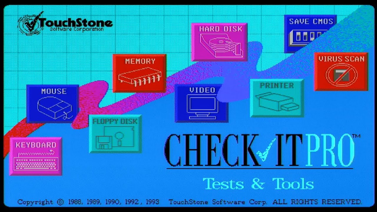 CheckIT Pro v1.11 para MS-DOS: cómo comprobar fácilmente el hardware de tu retro PC