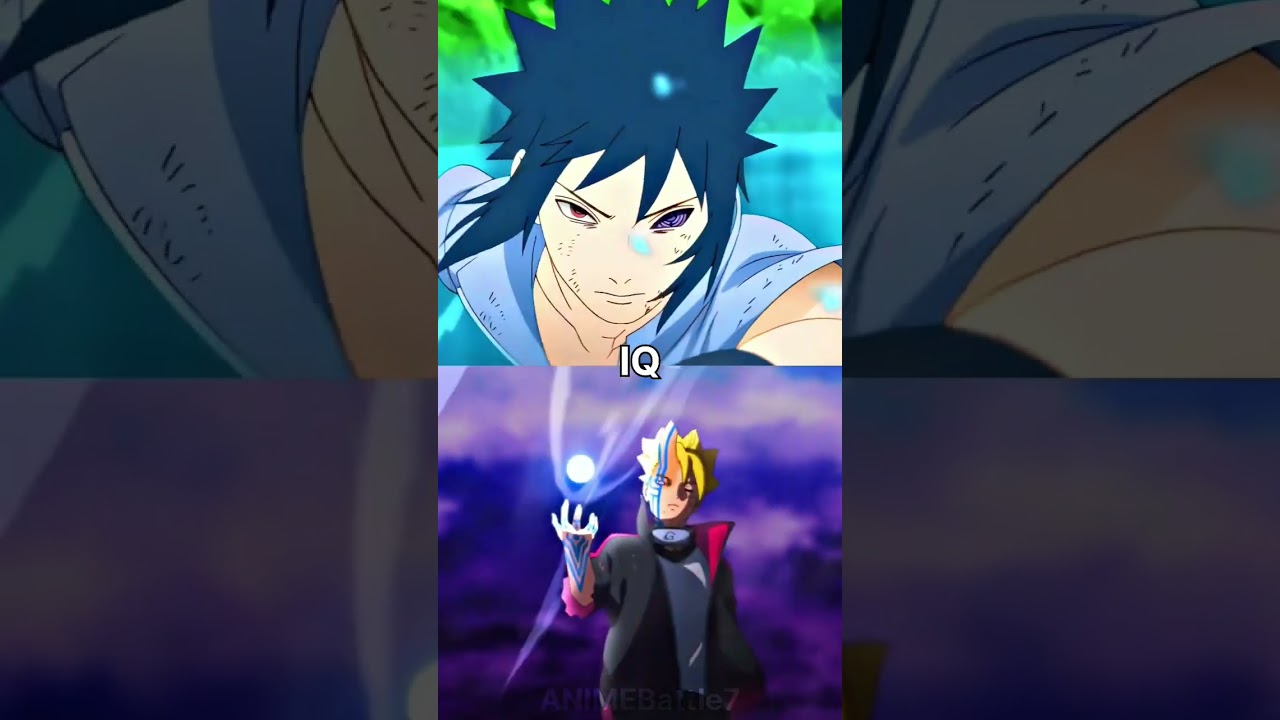 Teen Sasuke vs Borushiki #sasuke #boruto  #naruto