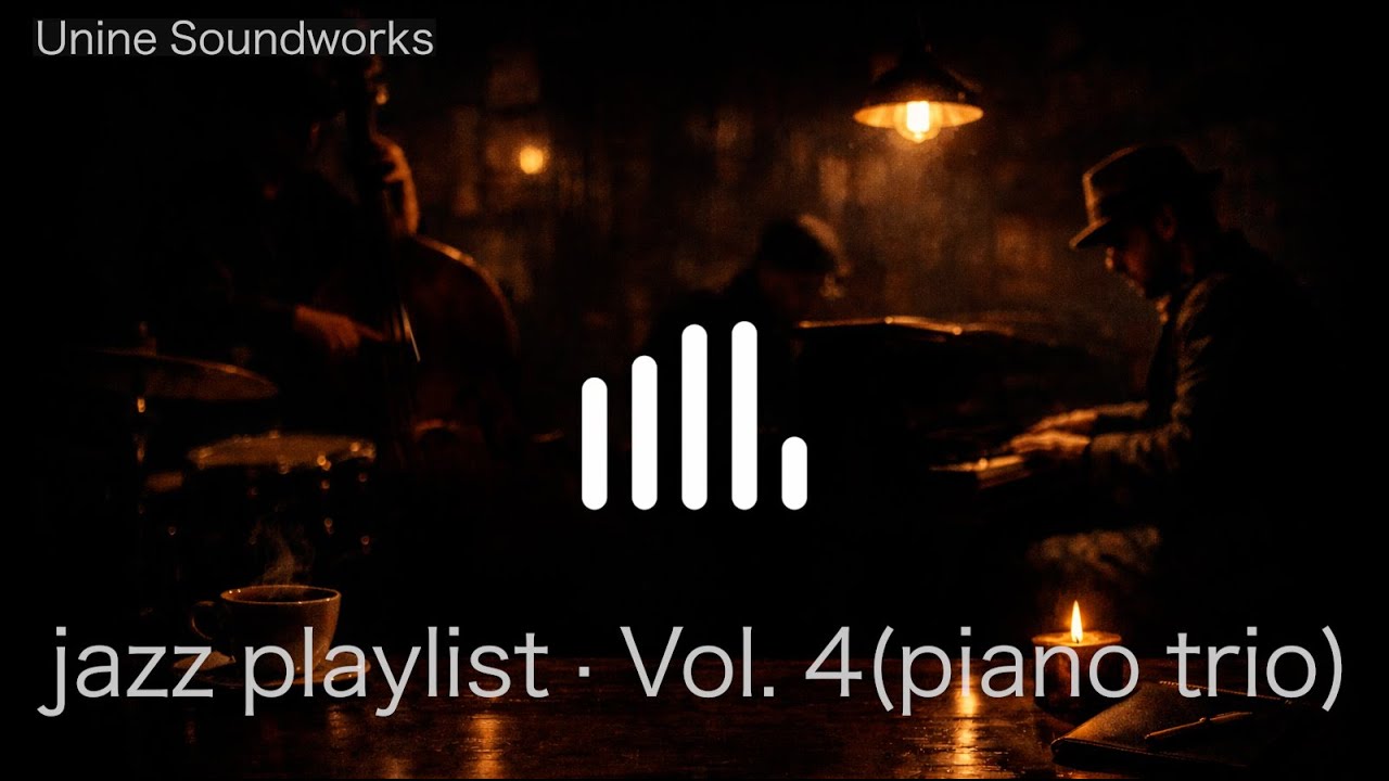 coffee shop jazz — jazz playlist · Vol. 4 (piano trio, no vocals)