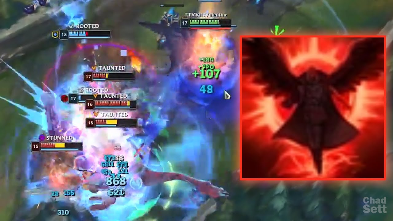 Swain in Teamfight be like..