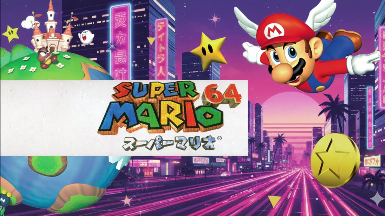 Super Mario 64's Greatest Hits In Jazz Fusion Japan City Pop