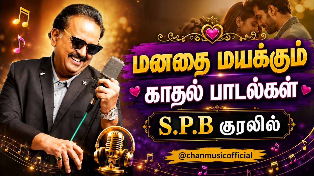 🌟மனதை மயக்கும் காதல் பாடல்கள் S.P.B குரலில் ||💯Tamil Sad Songs Collection🎧✨