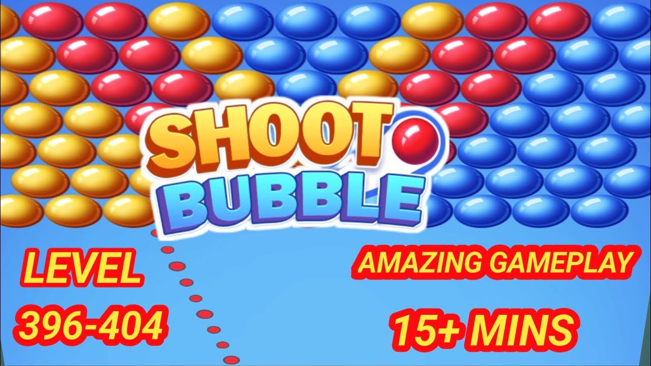 बबल शूटर गेम कैसे खेले जाने वाले बहुत सारे गेम ।। bubble shooter game 👍🎯🎲🎳 Leval 396-404