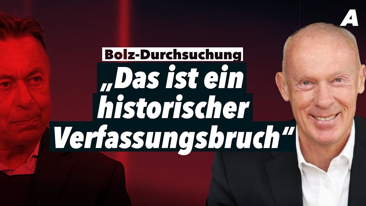 Meinungsfreiheit in Gefahr: Razzia bei Norbert Bolz – Joachim Steinhöfel im Gespräch