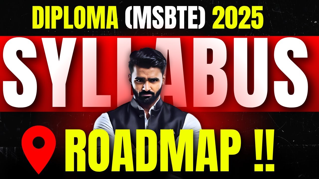 DIPLOMA MSBTE 2025 | SYLLABUS ROADMAP | PRADEEP GIRI SIR