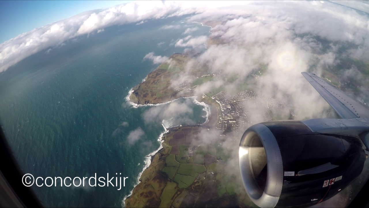 Empty Takeoff! Titan Airways 737-33A | Isle of Man - Belfast City | Full Flight