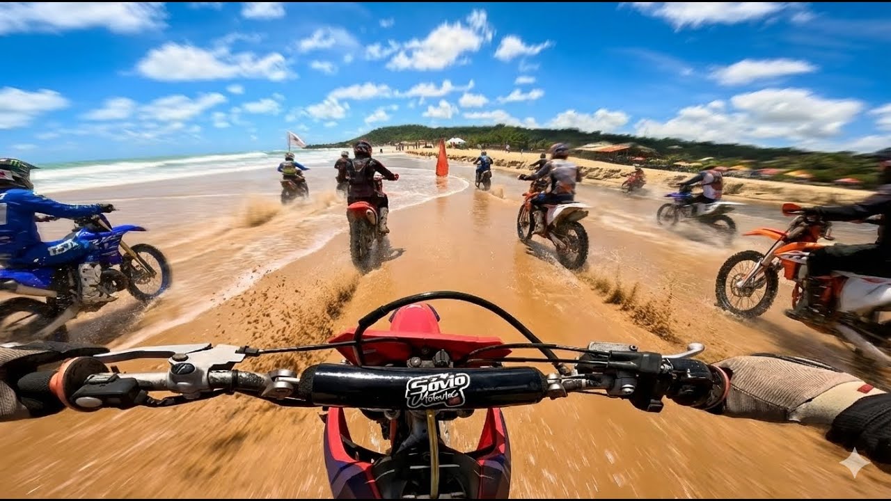 TRILHA DE MOTO EM BAIA FORMOSA-RN COM PRAIAS, DUNAS E LAGOAS EP.02
