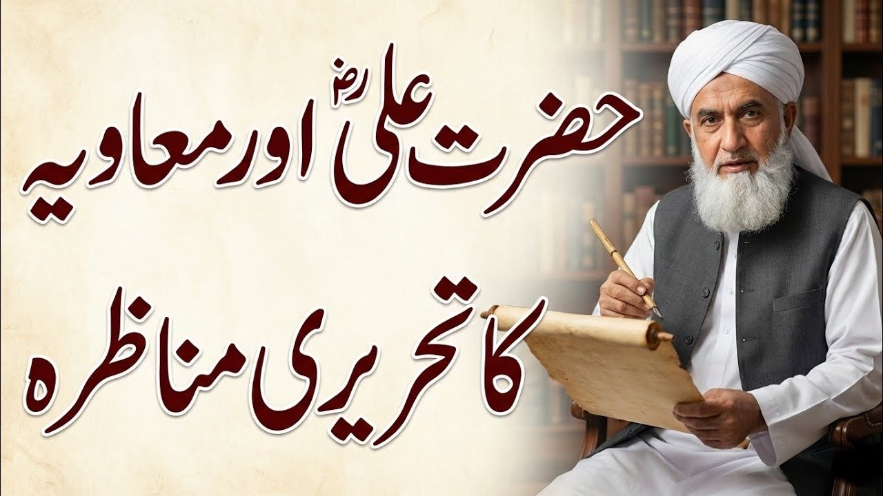 Hazrat Ali  Aur Muawiyah Ka Tehriri Munazra| Haq Aur Batil Ka Faisla#islamichistory #islamicpodcast 