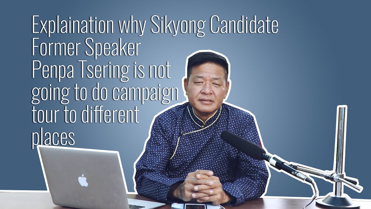 2021 Sikyong Candidate Former Speaker Penpa Tsering's Announcement