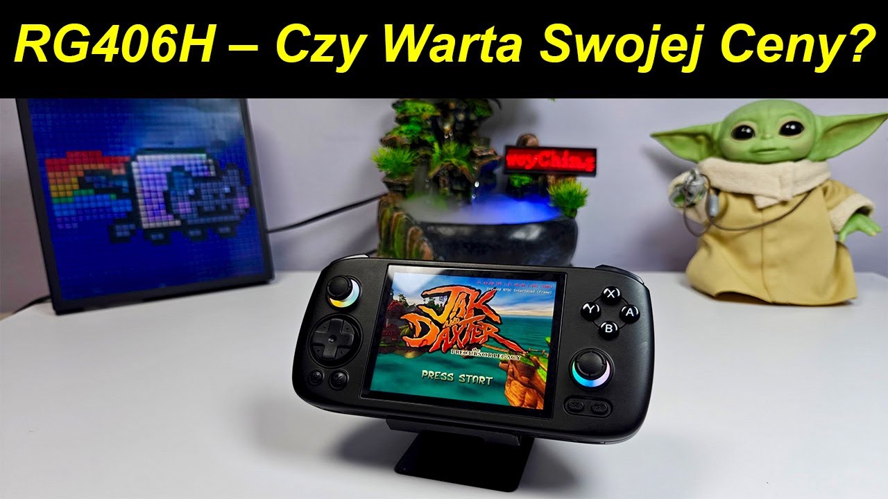 Anbernic RG406H – Recenzja Retrokonsoli na której pograsz w PS2! - LowcyChin.pl