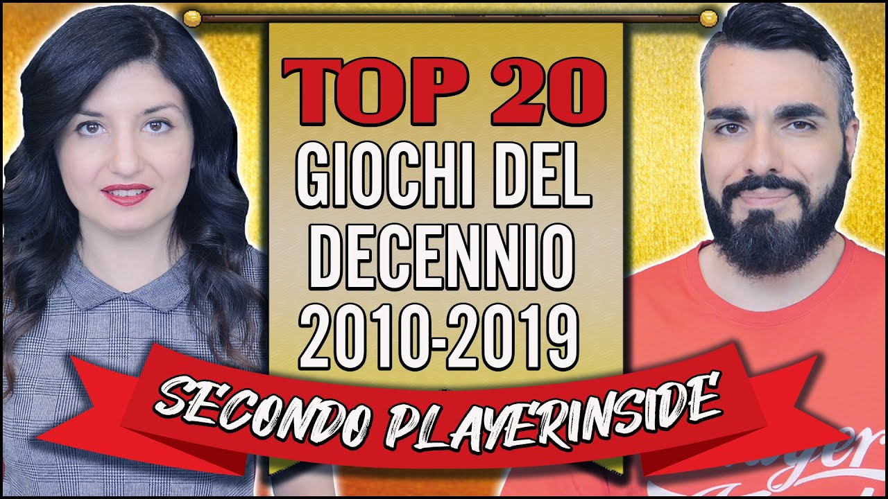 I 20 MIGLIORI GIOCHI DEL DECENNIO 2010-2019 *TOP DEFINITIVA*