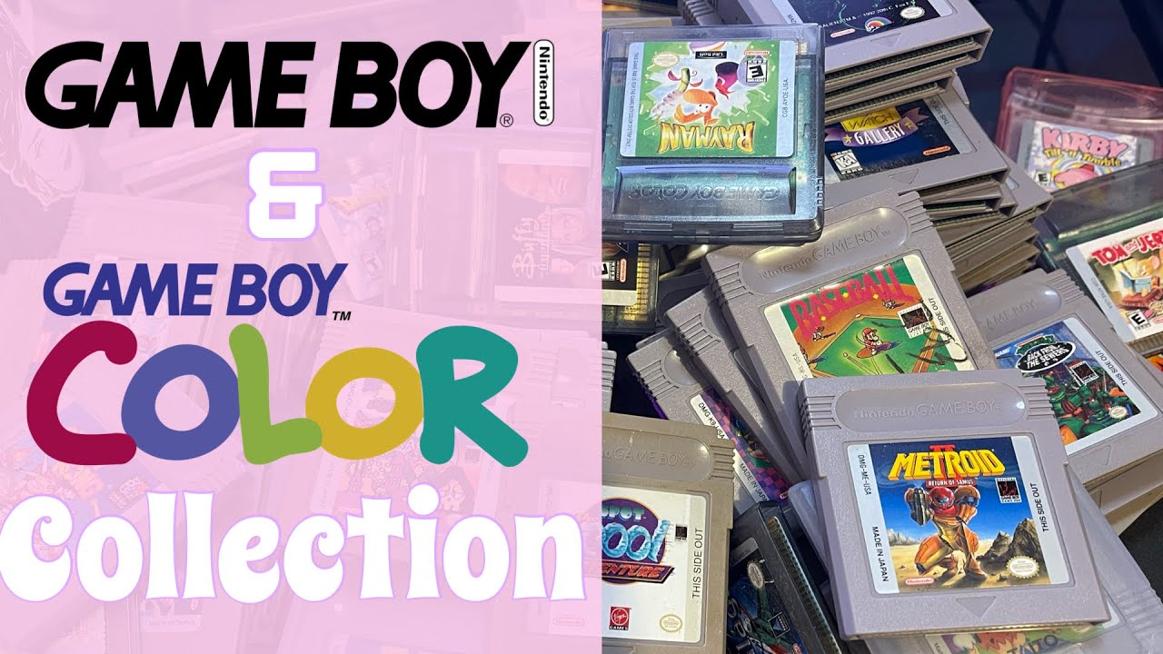 Nintendo Game Boy & Game Boy Color Collection (Loose Cartridges)