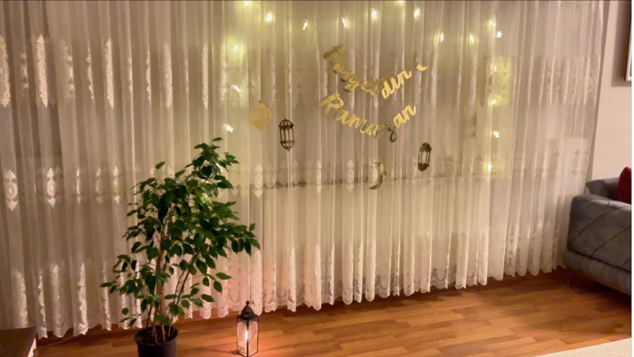 RAMAZAN 🌙 HAZIRLIĞIMIZ EVİMİZİ SÜSLÜYORUZ MAKARNA YAPTIM ÇARŞIDAYIZ 