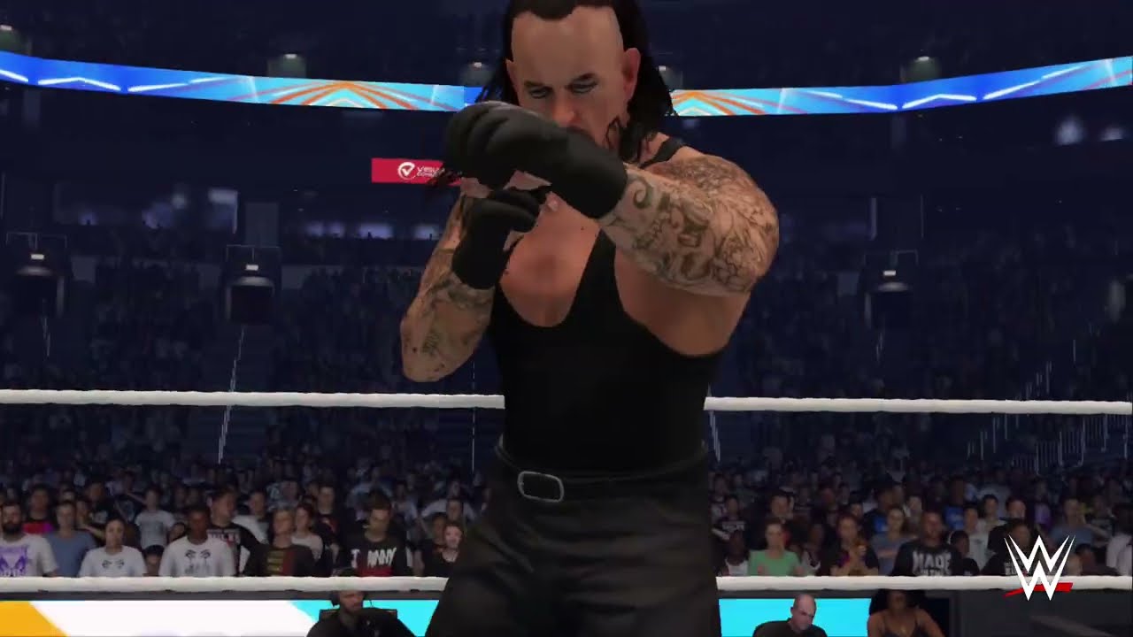 John Cena vs The Undertaker | RAW  | Macho Man Interferes 😱 | WWE Universe Mode