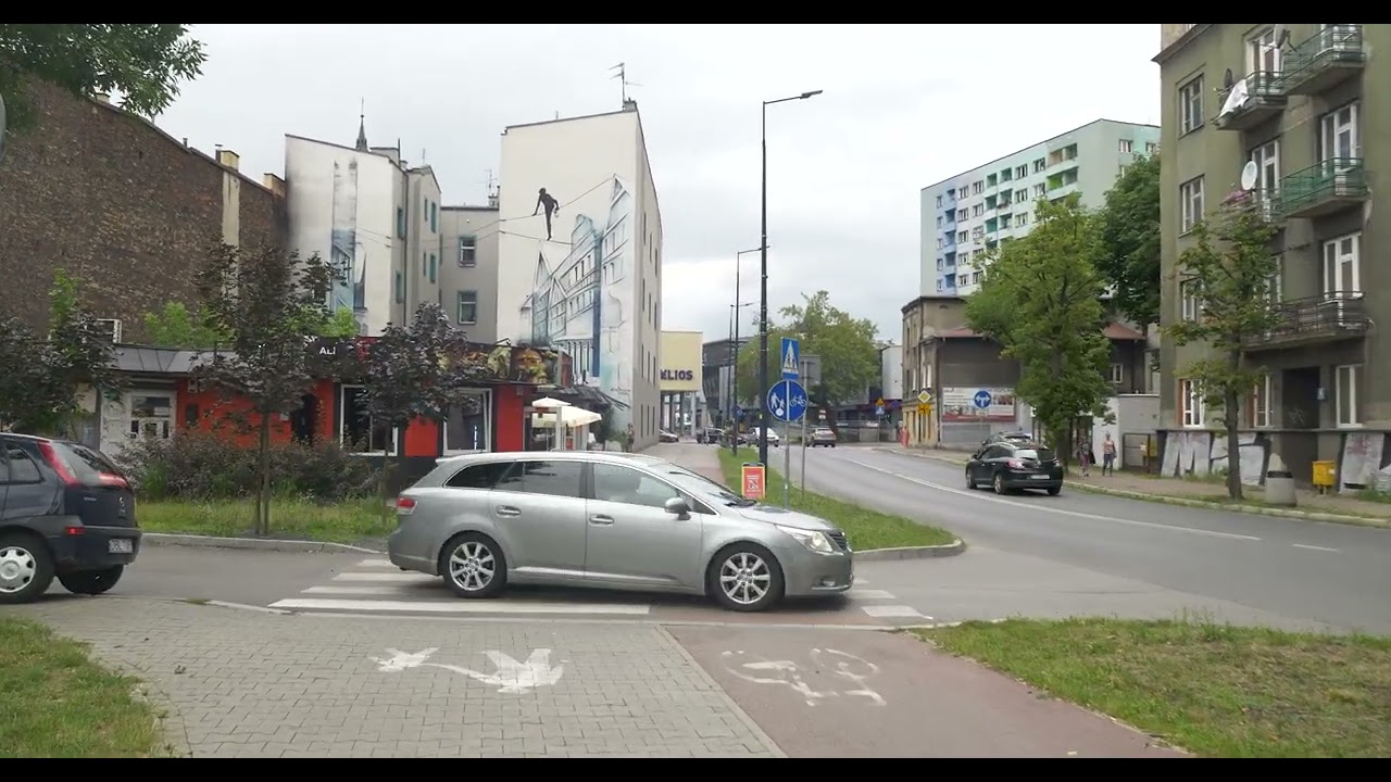 SOSNOWIEC Wirtualny spacer centrum miasta zabytkowe nieznane miejsca kamienice uliczkami tu i tam