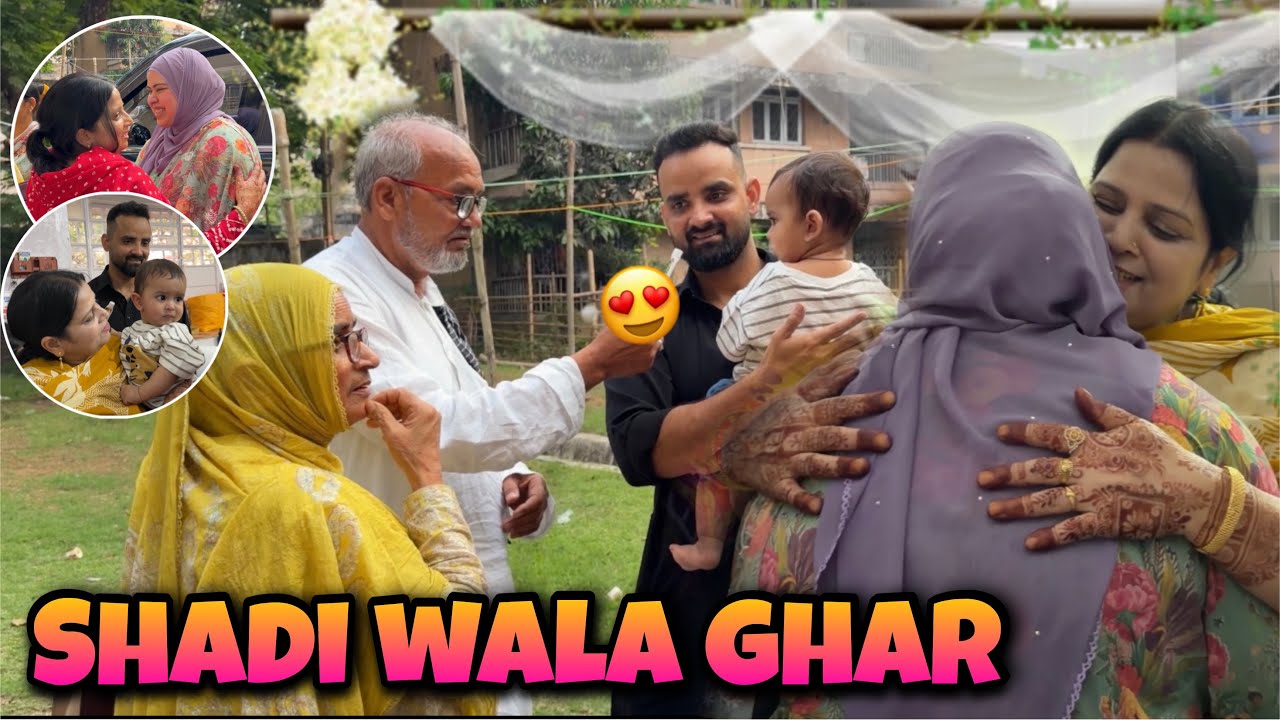 Sasural ki Shadi ke liye Jamshedpur aa gaye😍 | Haider dadi dada se mila ❤️