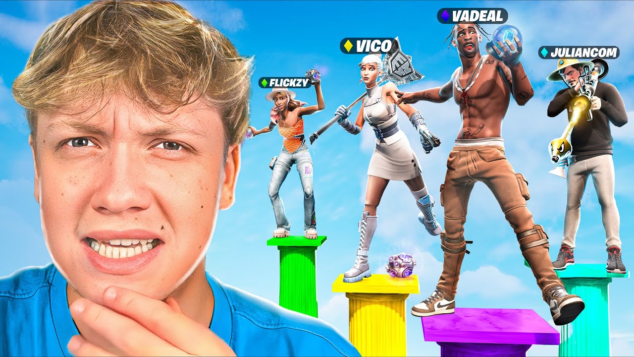 DAS XXL PRO SPIELER PILLARS BATTLE IN FORTNITE (ESKALIERT)
