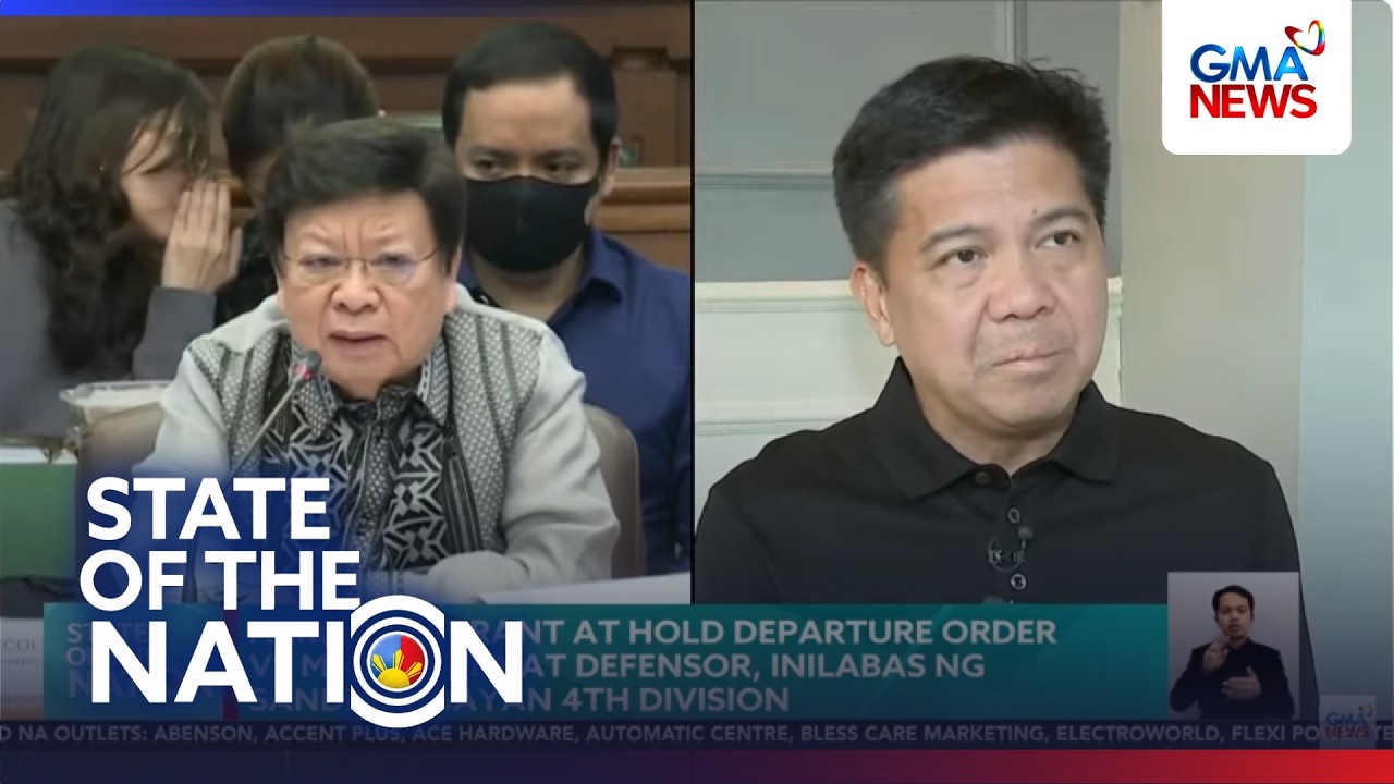 Sen. Marcoleta, may mild pneumonia at degenerative disc | SONA