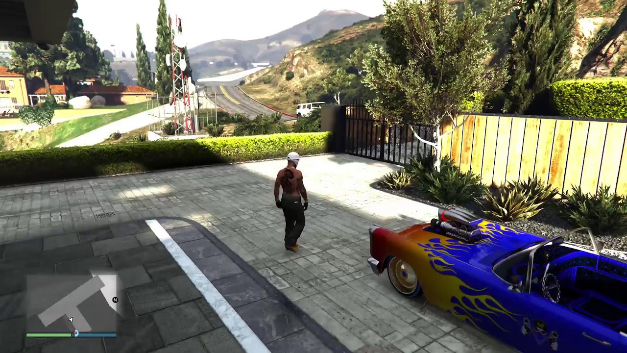 GTA V chilling with destroyer doing bits