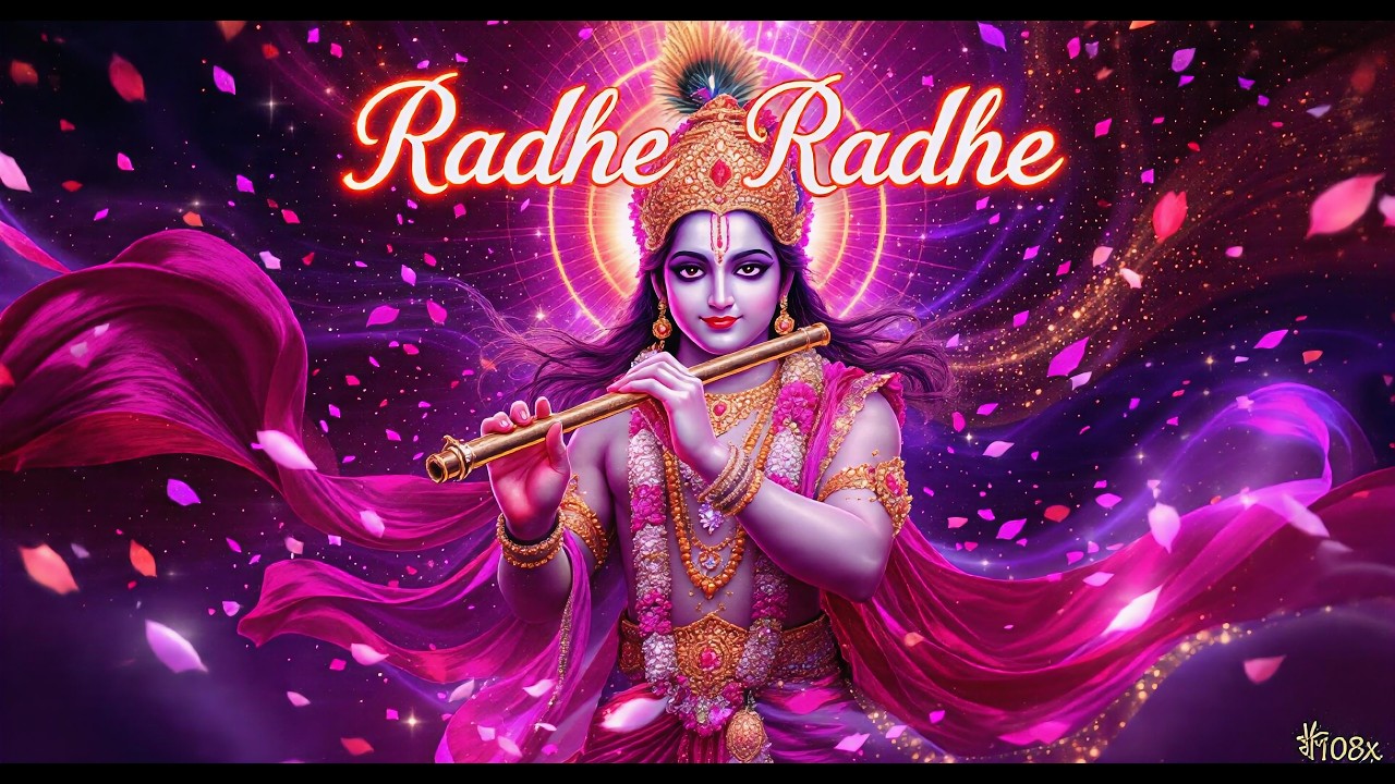 6 मिनट में सुकून: Radhe Radhe 108x Jap | Vrindavan Vibes
