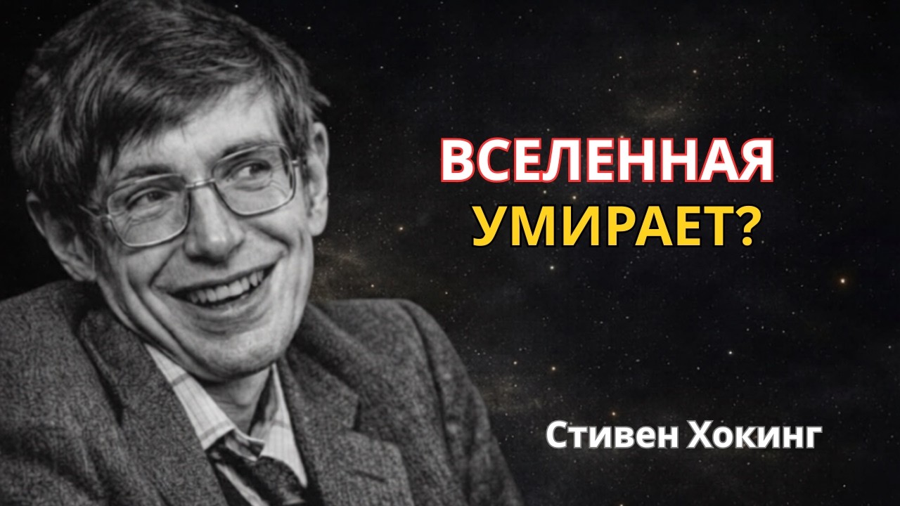 Вселенная умирает быстрее, чем мы думали? Стивен Хокинг объясняет конец всего