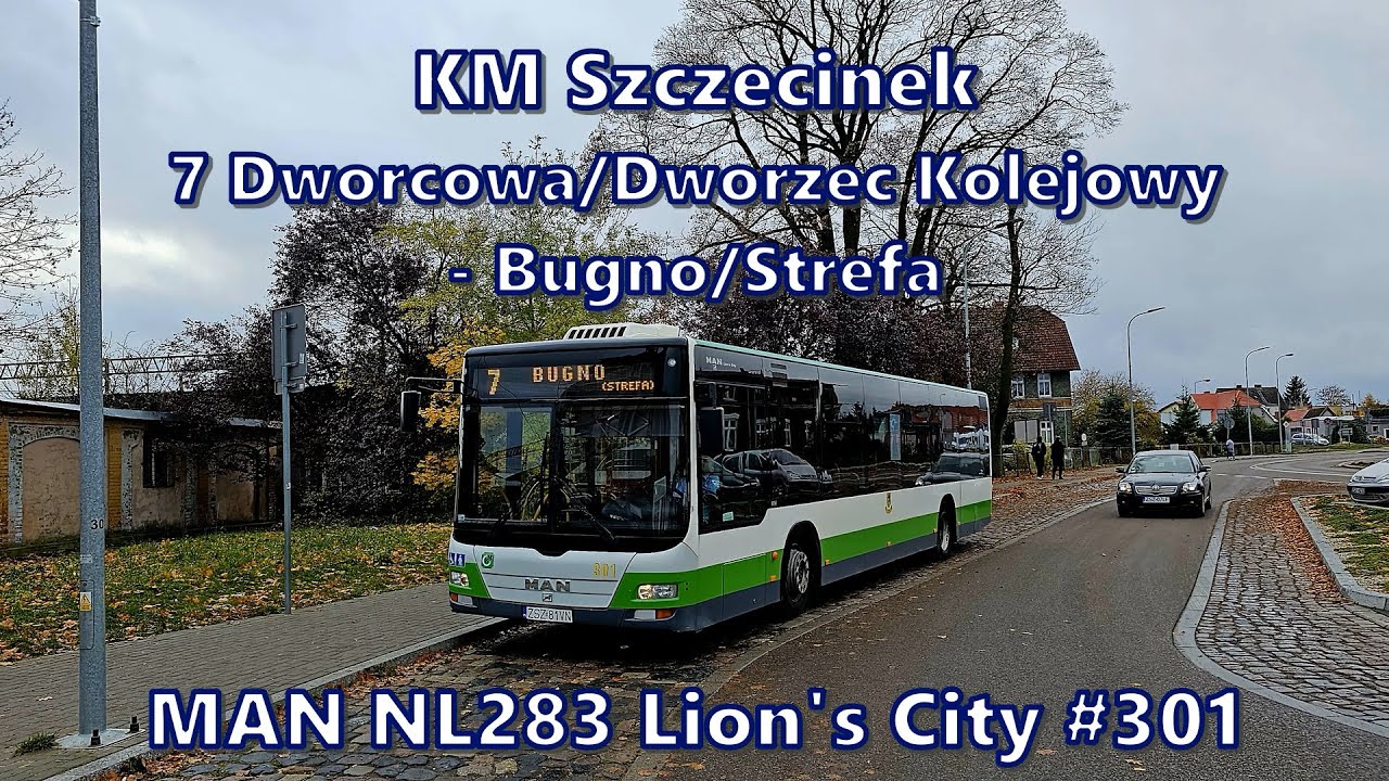 KM Szczecinek - linia 7, MAN NL283 Lion's City #301