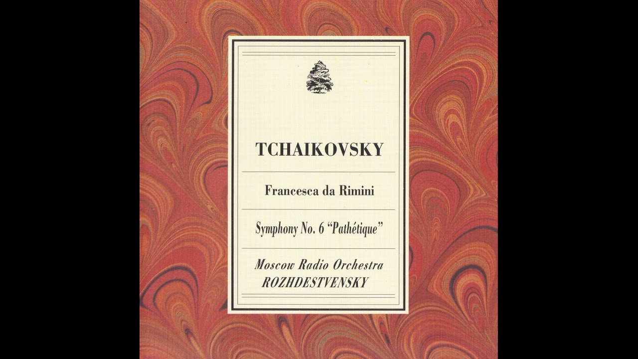 Tchaikovsky - Francesca da Rimini (USSR RSO - Rozhdestvensky) Royal Albert Hall, 1966
