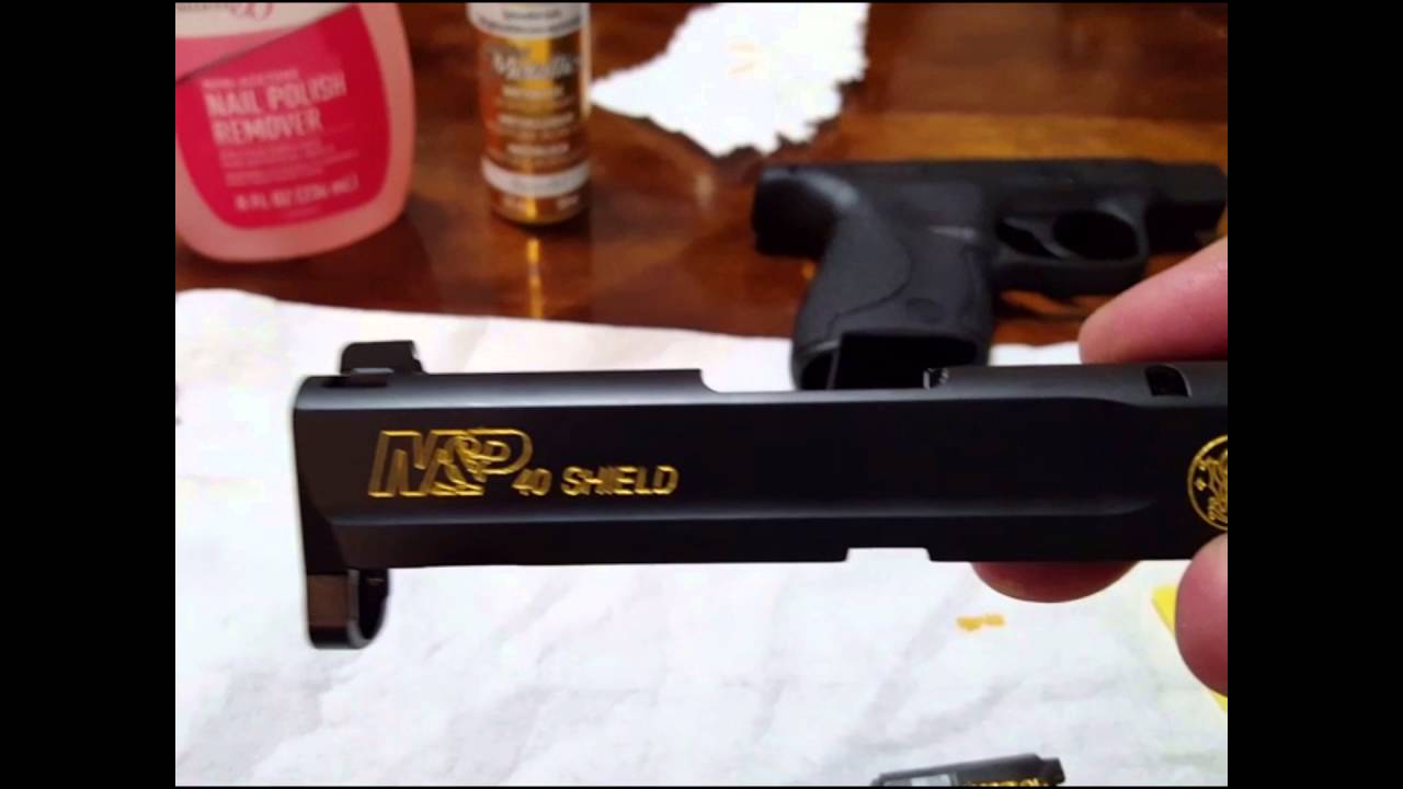 The best way to color fill your gun
