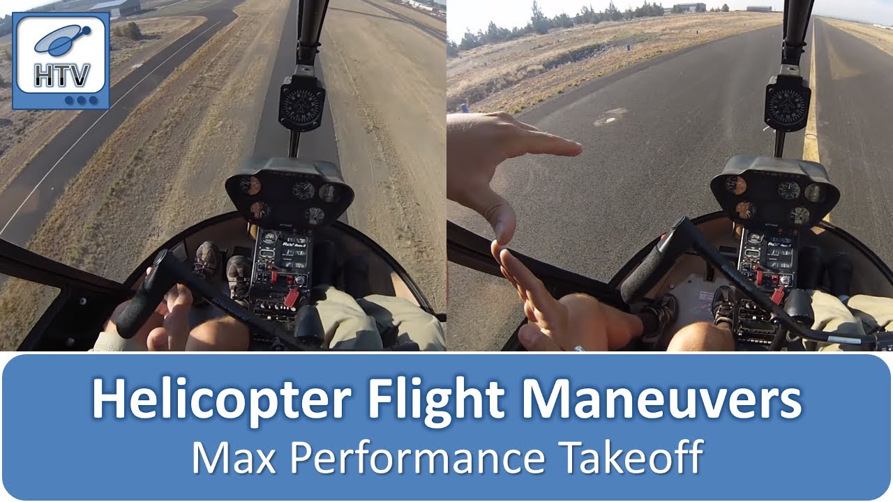 How To Do a Helicopter Max Performance Takeoff (When You Need a Steep, Vertical Departure)