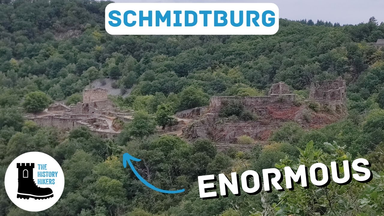 Maybe the biggest castle ruin we have visited to date?  |  Schmidtburg