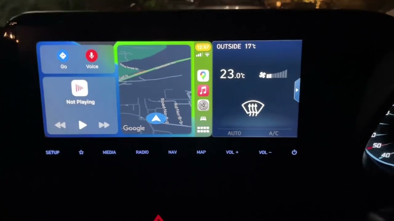 How to get FULL Screen Apple CarPlay on Hyundai i20, Creta, Venue & Kia Seltos, Sonet top models