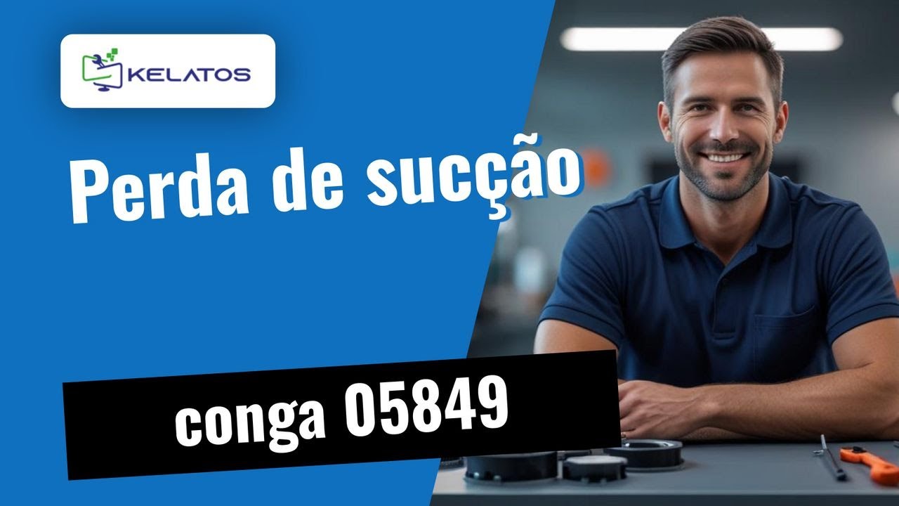 Perda de sucção no conga 05849? Veja como reparámos 🛠️