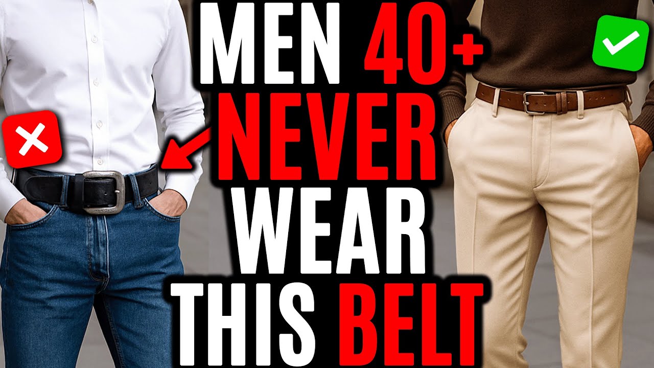 Stop Doing This with Your Belt &ndash; Style Rules Men Get Wrong in 2025