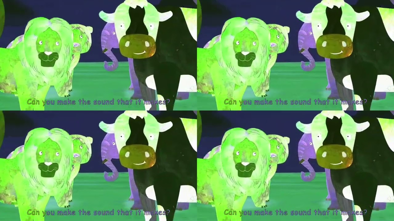 ANIMAL SOUND SONGS Sparta Pitch Effects Sponsored by Gamavision Csupo Effects