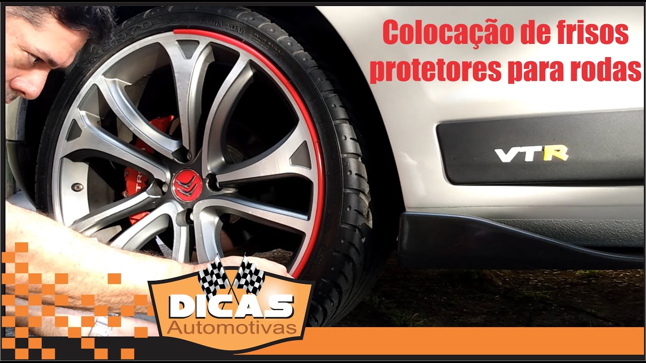 Como instalar friso decorativo e protetor de roda / Dicas Automotivas