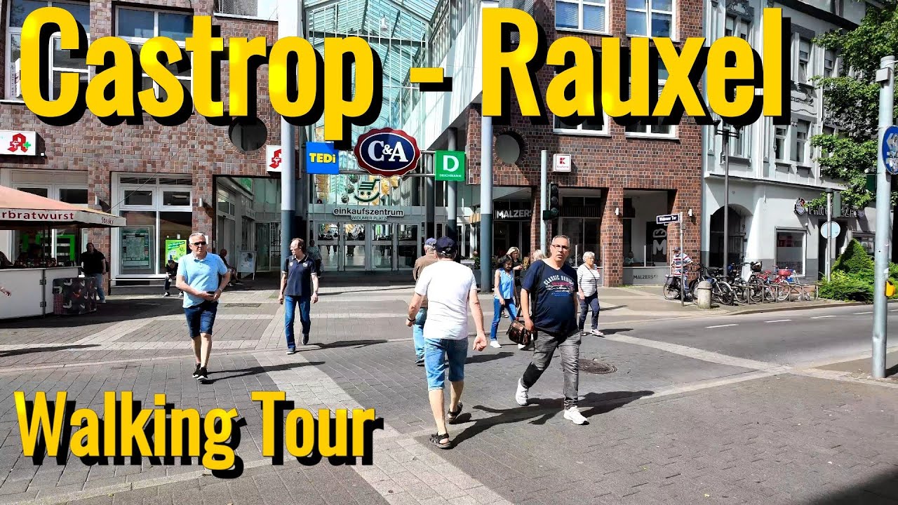Castrop-Rauxel 👍Ein kleiner Lauf durch die City👍...Germany NRW